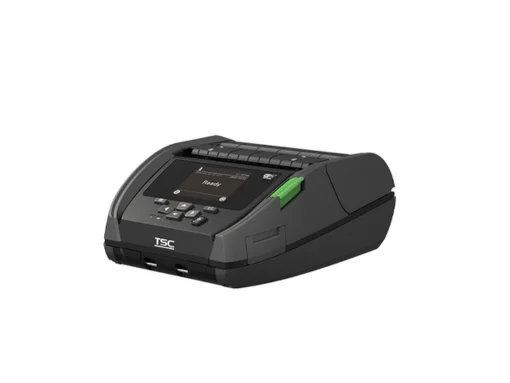 black colour Alpha series 4 inch industrial printer