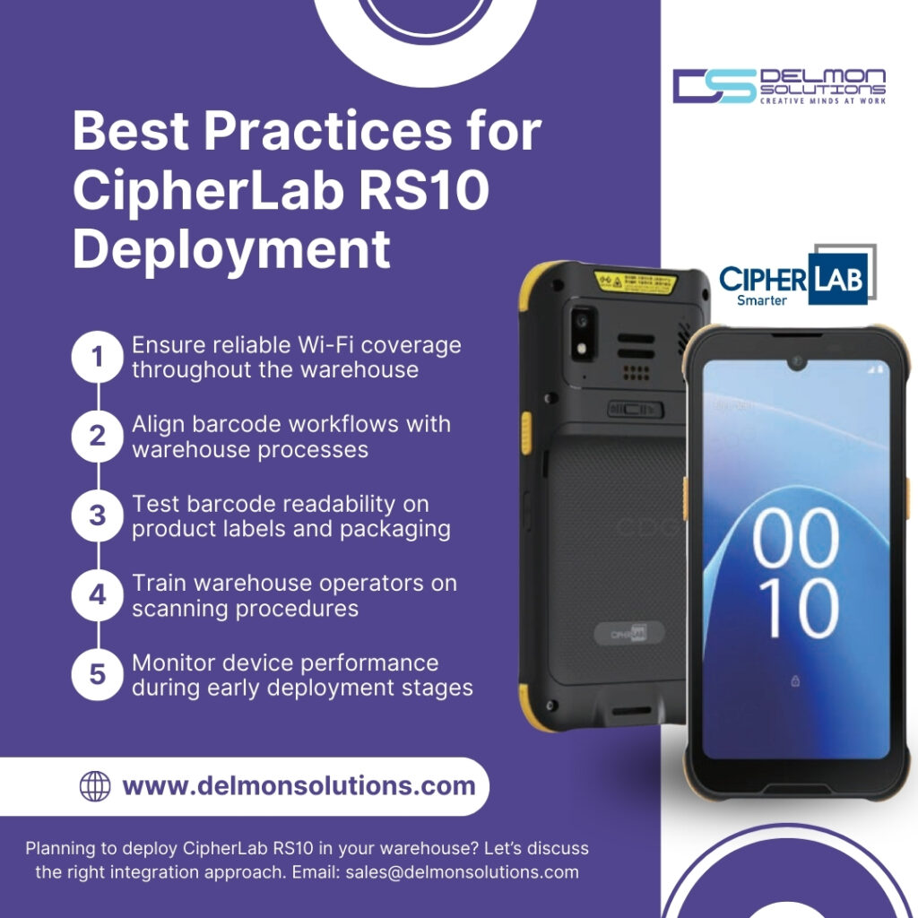 Best Practices for CipherLab RS10 Deployment